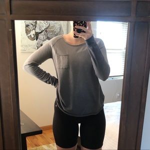 Grey ombré sweatshirt